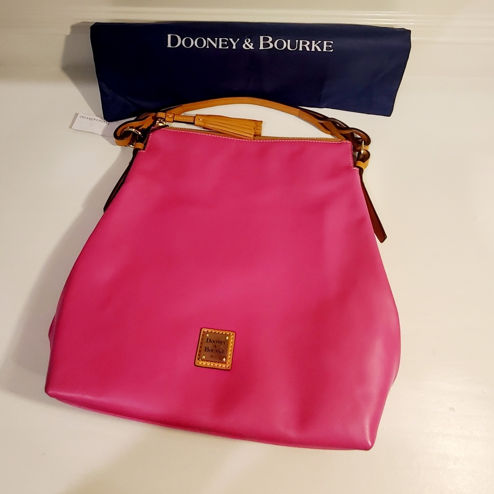 Dooney & Bourke - Pink Leather w/ Red interior